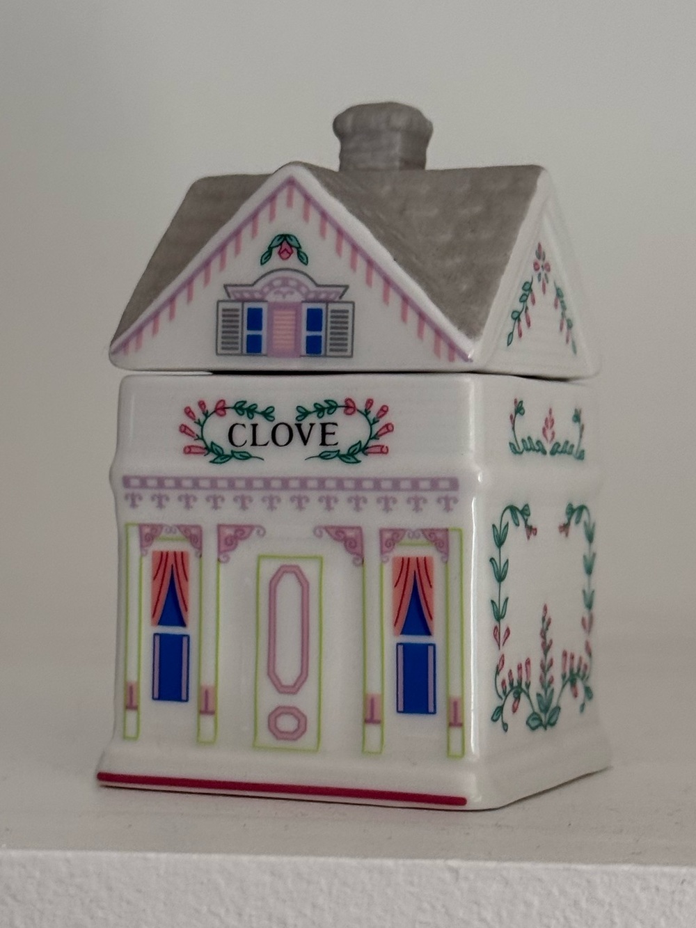 Lenox Spice Village Clove Jar Fine Porcelain Handcrafted W/ Lid 2025 Collection